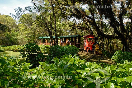  Train ride of Sonho Vivo Station of Caracol State Park  - Canela city - Rio Grande do Sul state (RS) - Brazil