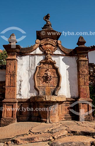  Fountain of the Traiana (1798)  - Paracatu city - Minas Gerais state (MG) - Brazil