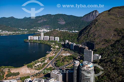  Rodrigo de Freitas lagoon view from Cantagalo Hill  - Rio de Janeiro city - Rio de Janeiro state (RJ) - Brazil