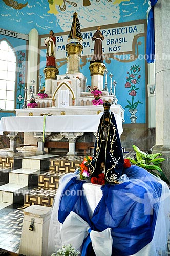  Inside of Nossa Senhora Aparecida Church  - Porto Velho city - Rondonia state (RO) - Brazil