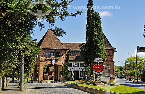  Portico of Pomerode city  - Pomerode city - Santa Catarina state (SC) - Brazil