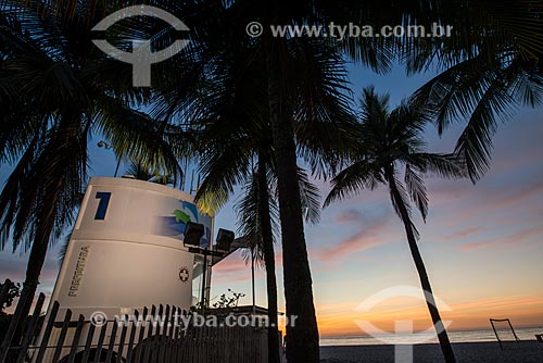  Sunrise - Leme Beach - Post 1  - Rio de Janeiro city - Rio de Janeiro state (RJ) - Brazil