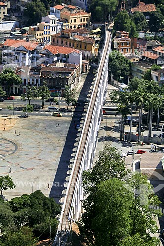  Top view of Lapa Arches (1750)  - Rio de Janeiro city - Rio de Janeiro state (RJ) - Brazil