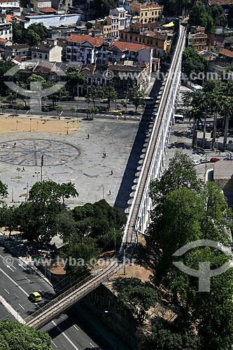  Top view of Lapa Arches (1750)  - Rio de Janeiro city - Rio de Janeiro state (RJ) - Brazil