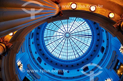  Detail of cupola of the Bank of Brazil Cultural Center (1906)  - Rio de Janeiro city - Rio de Janeiro state (RJ) - Brazil