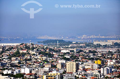  General view of Rio-Niteroi Bridge (1974)  - Rio de Janeiro city - Rio de Janeiro state (RJ) - Brazil