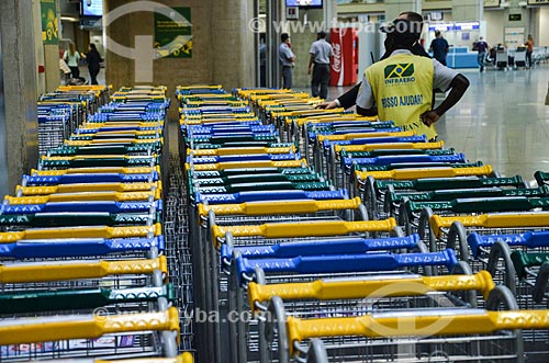  Airport carts - Antonio Carlos Jobim International Airport  - Rio de Janeiro city - Rio de Janeiro state (RJ) - Brazil