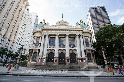  Facade of Municipal Theater of Rio de Janeiro (1909)  - Rio de Janeiro city - Rio de Janeiro state (RJ) - Brazil
