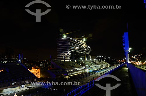  Marques de Sapucai Sambadrome at night  - Rio de Janeiro city - Rio de Janeiro state (RJ) - Brazil