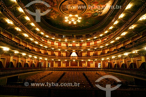  Inside of Theatro da Paz (Peace Theater) - 1874  - Belem city - Para state (PA) - Brazil