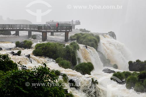  Overfalls of Iguassu Waterfalls - Iguassu National Park  - Foz do Iguacu city - Parana state (PR) - Brazil