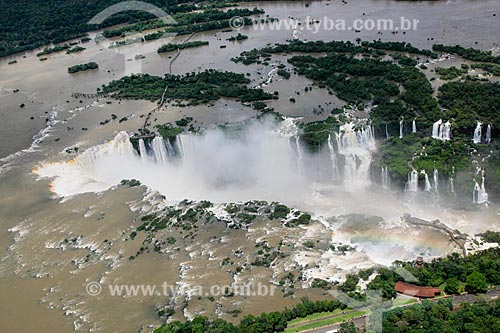 Overfalls of Iguassu Waterfalls - Iguassu National Park  - Foz do Iguacu city - Parana state (PR) - Brazil
