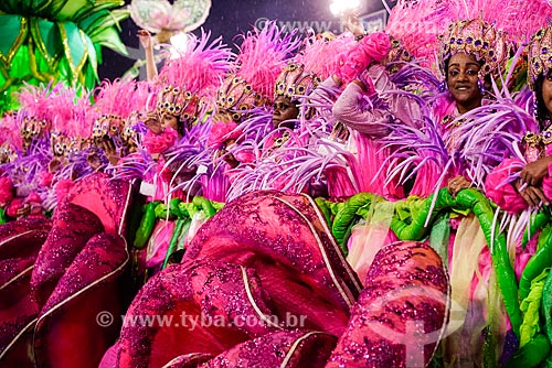  Parade of Gremio Recreativo Escola de Samba Estacao Primeira de Mangueira Samba School - Plot in 2015 - Now it is time I will sing: Mangueira woman, Brazilian woman in the first place  - Rio de Janeiro city - Rio de Janeiro state (RJ) - Brazil