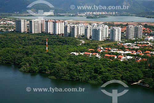  Top view of houses and residential condominiums  - Rio de Janeiro city - Rio de Janeiro state (RJ) - Brazil