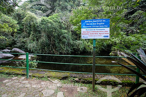  Beija Flor stream - Serra dos Orgaos National Park - Teresopolis Headquarters  - Teresopolis city - Rio de Janeiro state (RJ) - Brazil