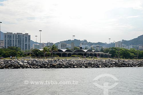  View of Porcao Rios restaurant from Guanabara Bay  - Rio de Janeiro city - Rio de Janeiro state (RJ) - Brazil