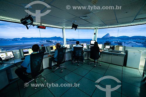  Interior of Santos Dumont airport control tower  - Rio de Janeiro city - Rio de Janeiro state (RJ) - Brazil