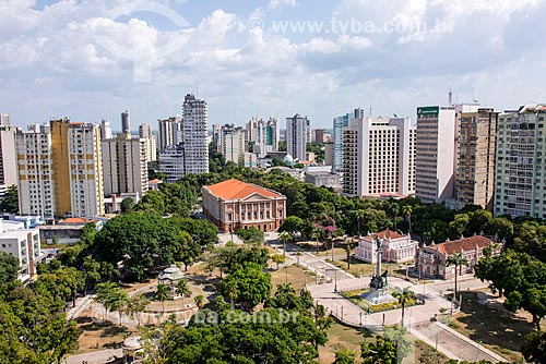  Theatro da Paz (Peace Theater) - 1874 and Republic Square  - Belem city - Para state (PA) - Brazil