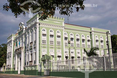  Side facade - 8th Regiment Military headquarters in Belem city  - Belem city - Para state (PA) - Brazil