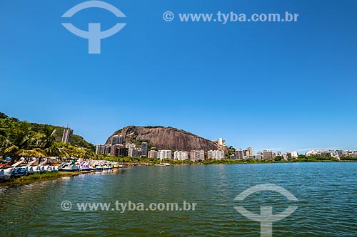  View of Rodrigo de Freitas Lagoon  - Rio de Janeiro city - Rio de Janeiro state (RJ) - Brazil