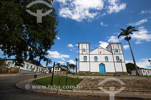  Facade of Matriz Church of Nossa Senhora do Rosario (1761)  - Pirenopolis city - Goias state (GO) - Brazil