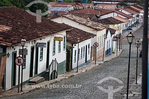  Historic houses - Rosario Street  - Pirenopolis city - Goias state (GO) - Brazil