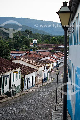  Historic houses - Rosario Street  - Pirenopolis city - Goias state (GO) - Brazil