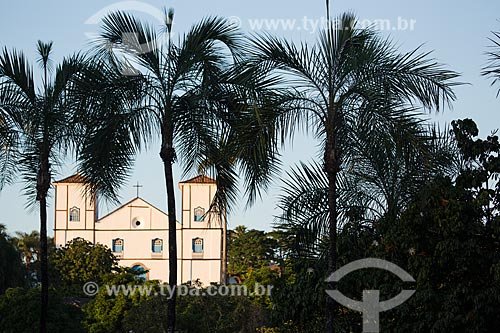  Facade of Matriz Church of Nossa Senhora do Rosario (1761)  - Pirenopolis city - Goias state (GO) - Brazil