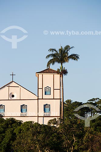 Facade of Matriz Church of Nossa Senhora do Rosario (1761)  - Pirenopolis city - Goias state (GO) - Brazil