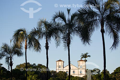 Facade of Matriz Church of Nossa Senhora do Rosario (1761)  - Pirenopolis city - Goias state (GO) - Brazil