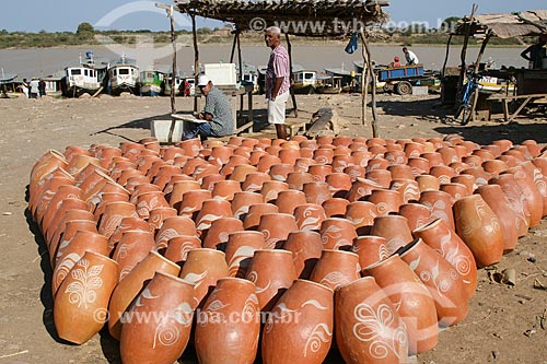  Ceramics the edge of Sao francisco River  - Xique-Xique city - Bahia state (BA) - Brazil