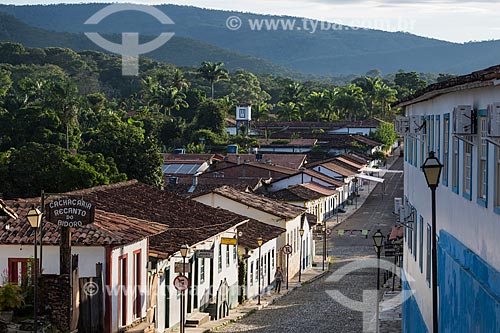  Historic houses - Rosario Street  - Pirenopolis city - Goias state (GO) - Brazil