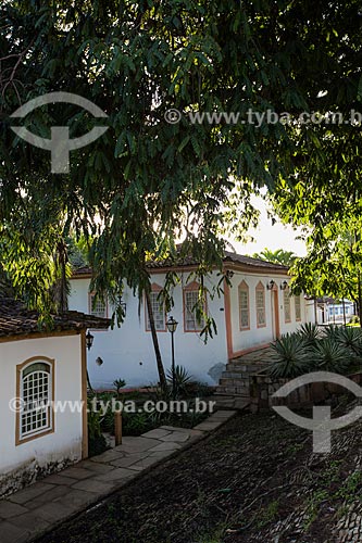  Facade of historic houses - Pirenopolis city  - Pirenopolis city - Goias state (GO) - Brazil
