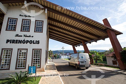  Portico of Pirenopolis city  - Pirenopolis city - Goias state (GO) - Brazil