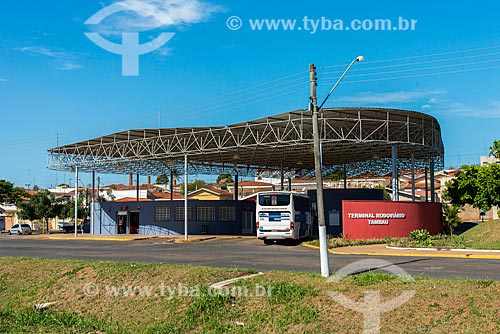  Bus terminal of Tambau city  - Tambau city - Sao Paulo state (SP) - Brazil