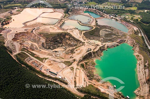  Aerial photo of sand extraction - Mogi das Cruzes city  - Mogi das Cruzes city - Sao Paulo state (SP) - Brazil
