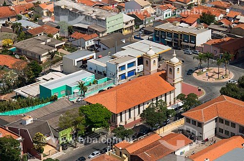  Aerial photo of Nossa Senhora do Rosario Church  - Atibaia city - Sao Paulo state (SP) - Brazil