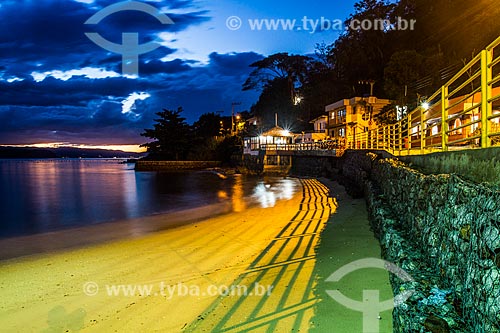  Sambaqui Beach at evening  - Florianopolis city - Santa Catarina state (SC) - Brazil