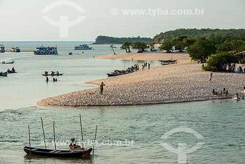  Bathers - Alter-do-Chao Beach  - Santarem city - Para state (PA) - Brazil