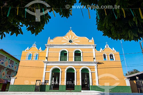  Facade of Nossa Senhora da Saude Church (1896)  - Santarem city - Para state (PA) - Brazil