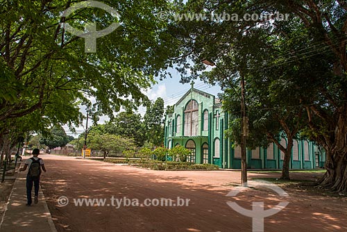  Facade of Matriz Church of Santo Antonio  - Belterra city - Para state (PA) - Brazil