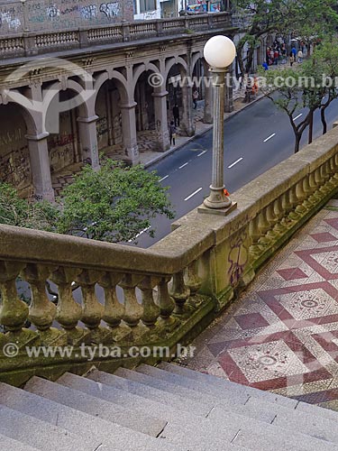  Otavio Rocha viaduct over Borges de Medeiros Avenue  - Porto Alegre city - Rio Grande do Sul state (RS) - Brazil