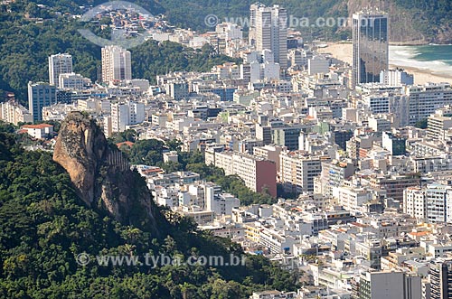  View of buildings of the Copacabana neighborhood from Cabritos Mountain (Kid Goat Mountain)  - Rio de Janeiro city - Rio de Janeiro state (RJ) - Brazil