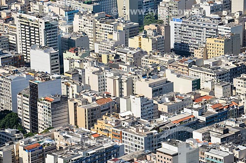  View of buildings of the Copacaba neighborhood from Cabritos Mountain (Kid Goat Mountain)  - Rio de Janeiro city - Rio de Janeiro state (RJ) - Brazil