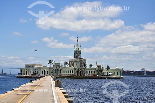  General view of Fiscal Island castle  - Rio de Janeiro city - Rio de Janeiro state (RJ) - Brazil