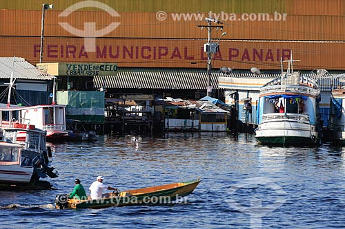  View of Panair Fair (1951) from Negro River  - Manaus city - Amazonas state (AM) - Brazil