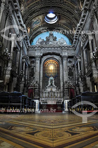  Altar of Nossa Senhora da Candelaria Church (1609)  - Rio de Janeiro city - Rio de Janeiro state (RJ) - Brazil
