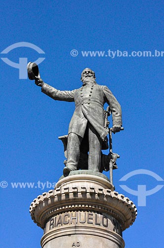  Detail of statue to Almirante Barroso (1909) - Paris Square  - Rio de Janeiro city - Rio de Janeiro state (RJ) - Brazil