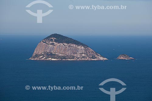  Aerial photo of Redonda Island - part of the Natural Monument of Cagarras Island  - Rio de Janeiro city - Rio de Janeiro state (RJ) - Brazil