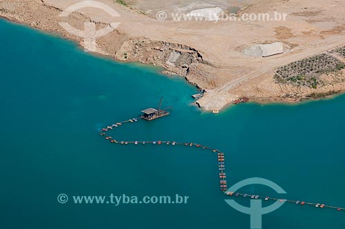  Aerial photo of the areas of sand extraction - Seropedica city  - Seropedica city - Rio de Janeiro state (RJ) - Brazil